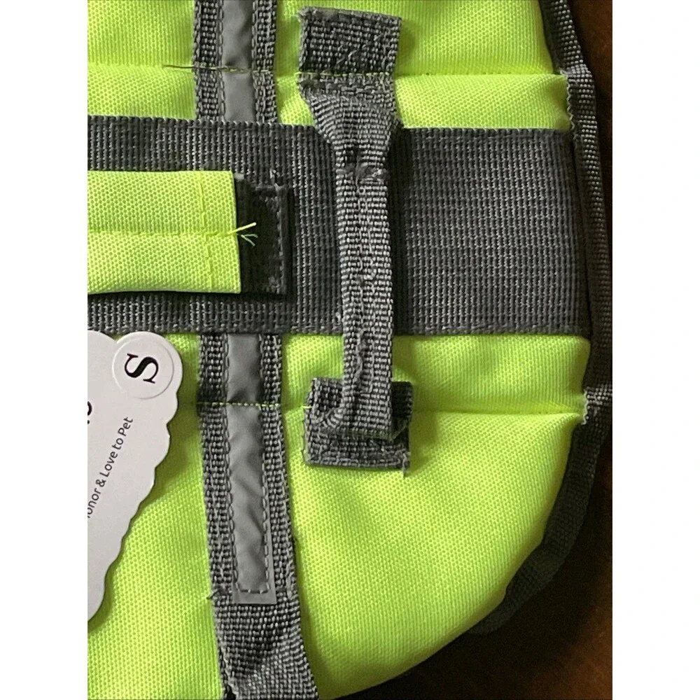 Queenmore Small Dog Life Jacket With Reflective Strips & Handle